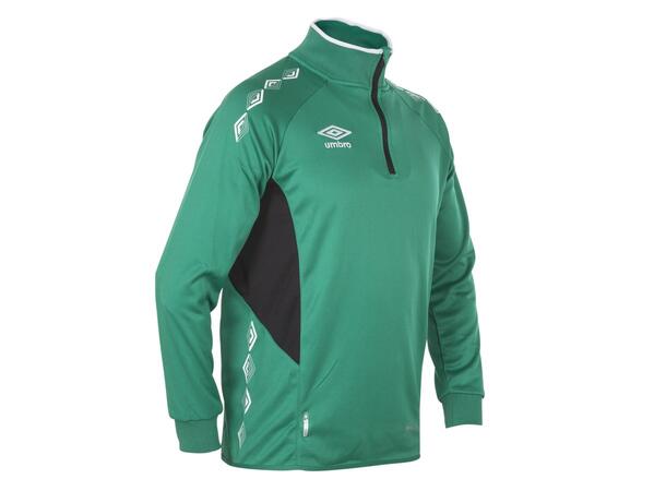 UMBRO UX-1 Half Zip Grønn/Hvit 3XL Treningsgenser med glidelås 